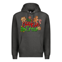 Charcoal Heather The Cookie Crew Christmas Premium Hoodie - LillyAllenDesigns