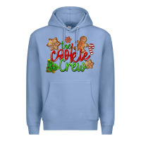 Colony Blue The Cookie Crew Christmas Premium Hoodie - LillyAllenDesigns
