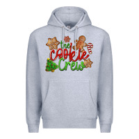 Heather Grey The Cookie Crew Christmas Premium Hoodie - LillyAllenDesigns