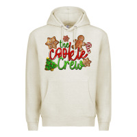 Oatmeal Heather The Cookie Crew Christmas Premium Hoodie - LillyAllenDesigns