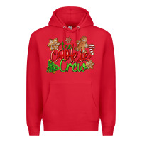 Red The Cookie Crew Christmas Premium Hoodie - LillyAllenDesigns