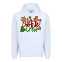 White The Cookie Crew Christmas Premium Hoodie - LillyAllenDesigns