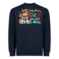 Navy howdy peeps Heavyweight Sweatshirt - RacoonDesign