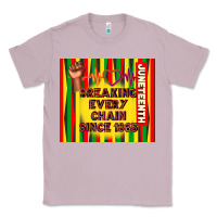 Lilac juneteenth breaking every chain since 1865 Classic Tee - TumblerDesignByShophia
