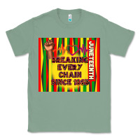 Sage juneteenth breaking every chain since 1865 Classic Tee - TumblerDesignByShophia