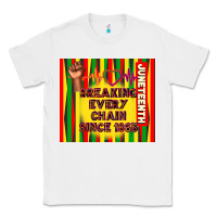 White juneteenth breaking every chain since 1865 Classic Tee - TumblerDesignByShophia