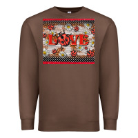 Chestnut love ladybug Premium Sweatshirt - BarkalooDesign