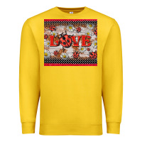 Lemon love ladybug Premium Sweatshirt - BarkalooDesign