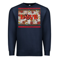Navy love ladybug Premium Sweatshirt - BarkalooDesign
