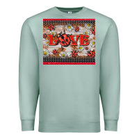 Seafoam love ladybug Premium Sweatshirt - BarkalooDesign