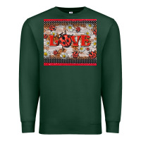 Sports Green love ladybug Premium Sweatshirt - BarkalooDesign