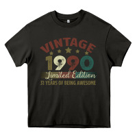 Asphalt Vintage 1990 Limited Edition 31 Years Of Being Awesome Heavy Core Tee - Bettercallsaul