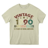 Mossy Vintage 1990 Limited Edition 31 Years Of Being Awesome Heavy Core Tee - Bettercallsaul
