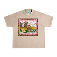 French Oak Easter Day with farm animals tumbler Urban Heavy Tee - HowdyJamesFarm