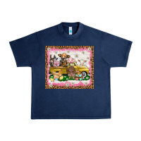 Navy Easter Day with farm animals tumbler Urban Heavy Tee - HowdyJamesFarm