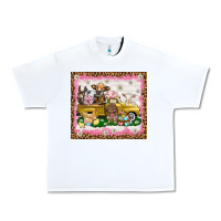 White Easter Day with farm animals tumbler Urban Heavy Tee - HowdyJamesFarm