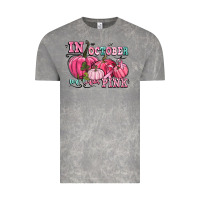 Cloud Rock in october we wear pink Vintage Tee - CowGirlArtShop