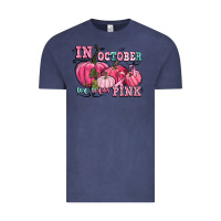 Vintage Denim in october we wear pink Vintage Tee - CowGirlArtShop