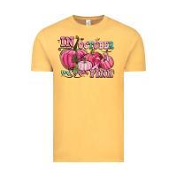 Vintage Mustard in october we wear pink Vintage Tee - CowGirlArtShop