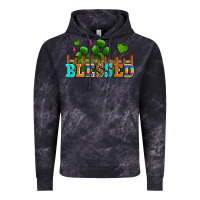 Cloud Black blessed olivia Vintage Hoodie - OliviaCreatesArt