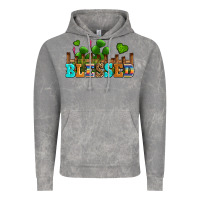Cloud Rock blessed olivia Vintage Hoodie - OliviaCreatesArt