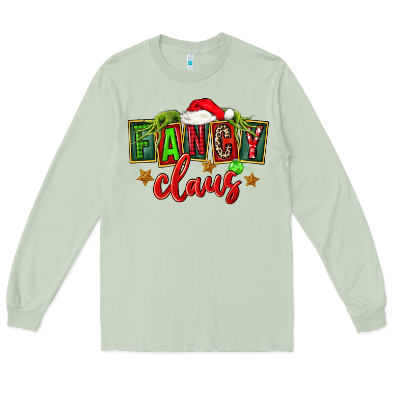 Christmas Fancy Claus Long Sleeve Tee by FaDigitalArtStudio | Teevron