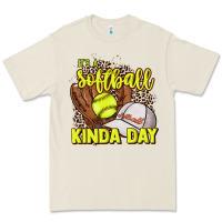 Bone It's a Softball kinda day leopard Premium Tee - NancyCooperArtShop