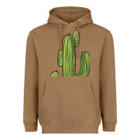 Toasted Coconut cactus Heavyweight Hoodie - BarkalooDesign