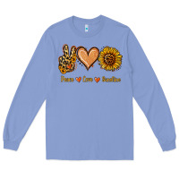 Colony Blue Peace Love Sunshine Long Sleeve Tee - Jasminsmagicworld