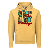 Vintage Mustard never stop lovin cowboys olivia Vintage Hoodie - OliviaCreatesArt
