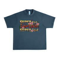 Midnight Navy Super mom super wife super tired Urban Heavy Tee - CowGirlArtShop