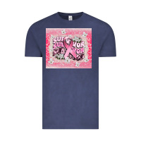 Vintage Denim survivor cancer awareness Vintage Tee - CowGirlArtShop