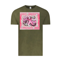 Vintage Olive survivor cancer awareness Vintage Tee - CowGirlArtShop