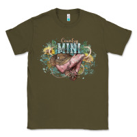 Army Green Country mini Classic Tee - HowdyJamesFarm