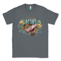 Charcoal Heather Country mini Classic Tee - HowdyJamesFarm