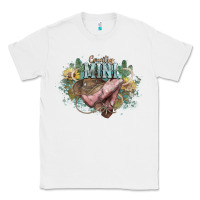 White Country mini Classic Tee - HowdyJamesFarm