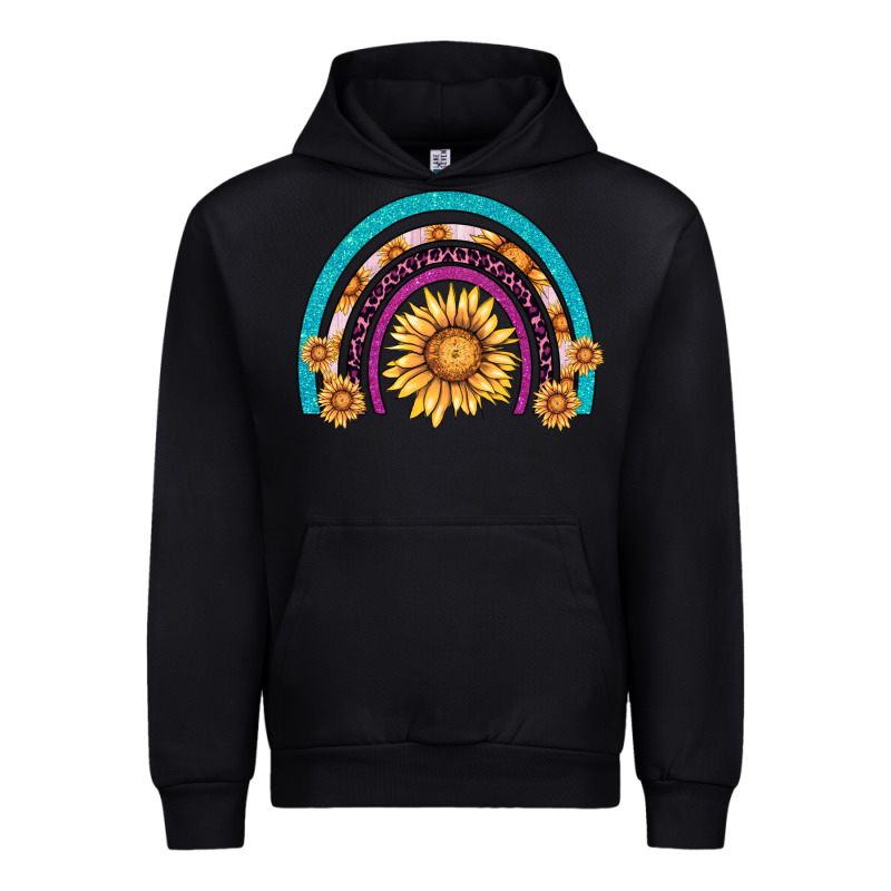 Rainbow Sunflower Urban Hoodie by AdoDesignShop | Teevron
