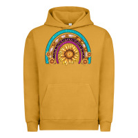 Pigment Peanut Butter rainbow sunflower Urban Hoodie - AdoDesignShop
