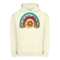 Pigment Pistachio rainbow sunflower Urban Hoodie - AdoDesignShop