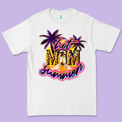 Hot Mom Summer Premium Tee Designed By Nancycooperartshop