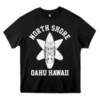 Oahu Hawaii North Shore Surf Beach Surfing Surfer Gift Heavy Core Tee | Teevron