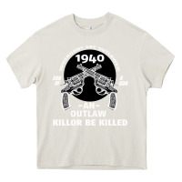 Guns - When Guns Are Outlawed I'll Be Outlaw Heavy Core Tee | Teevron