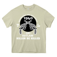 Mossy Guns - When guns are outlawed I'll be outlaw Heavy Core Tee - Bettercallsaul