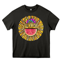 Asphalt hello summer Heavy Core Tee - JahusDesignShop