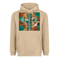 Mushroom blessed cross Heavyweight Hoodie - BarkalooDesign