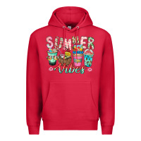 Cardinal Summer Vibes Premium Hoodie - CowhideDigitalArt