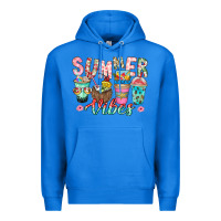 True Royal Summer Vibes Premium Hoodie - CowhideDigitalArt