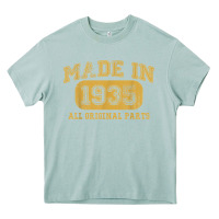 Arona Made in 1935 87th Birthday Gifts 87 Year old Birthday T-Shirt Heavy Core Tee - longCreatives