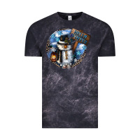 Cloud Black hello winter Vintage Tee - CowGirlArtShop