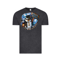 Vintage Black hello winter Vintage Tee - CowGirlArtShop